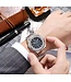 Tpofhs Luxe Herenhorloge Zilver Zwart