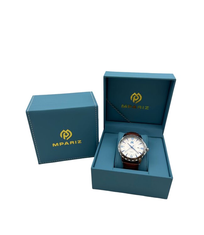 OPK Luxe Herenhorloge Ziler  - Gratis Armband bij elke bestelling (twv €29,95)