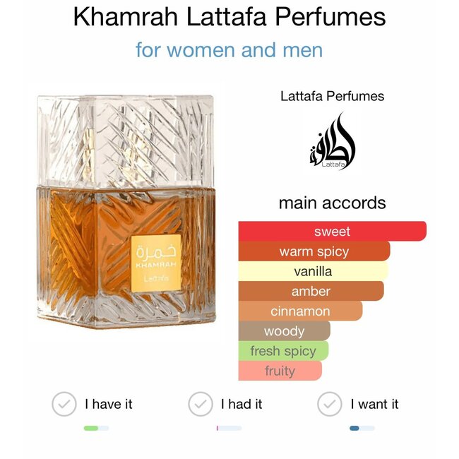 Lattafa Khamrah - 100ML