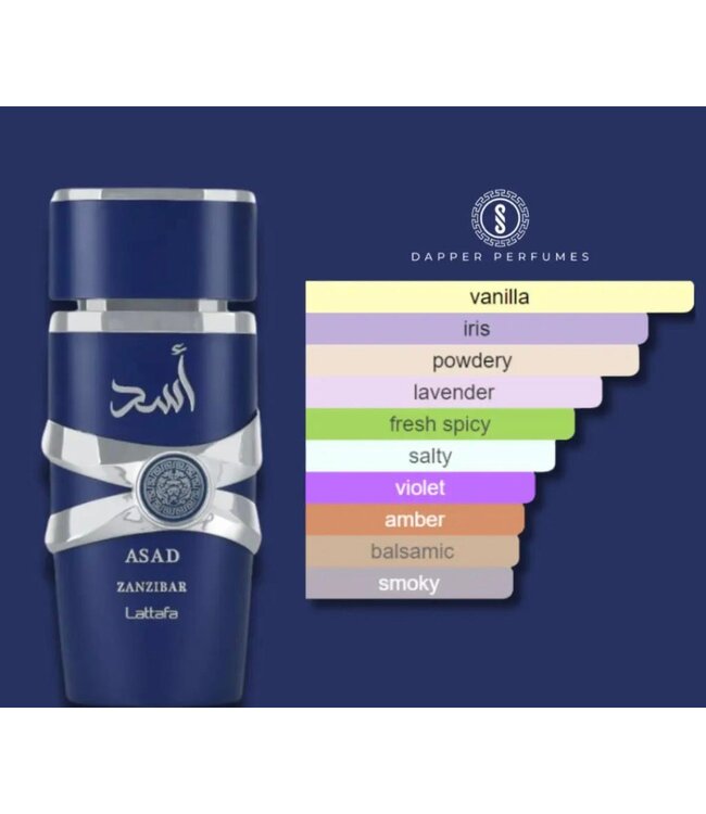Lattafa Asad Zanzibar 100ML - Eua De Parfum