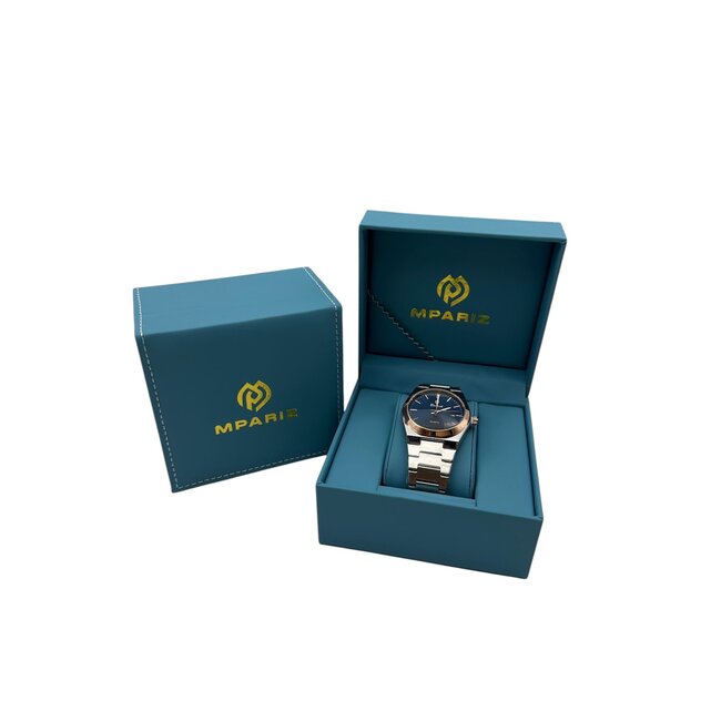 Binbond Altair – herenhorloge met stalen band en modern design