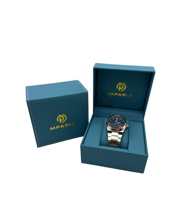 Binbond Luxe  Herenhorloge   Rosé  Blauw