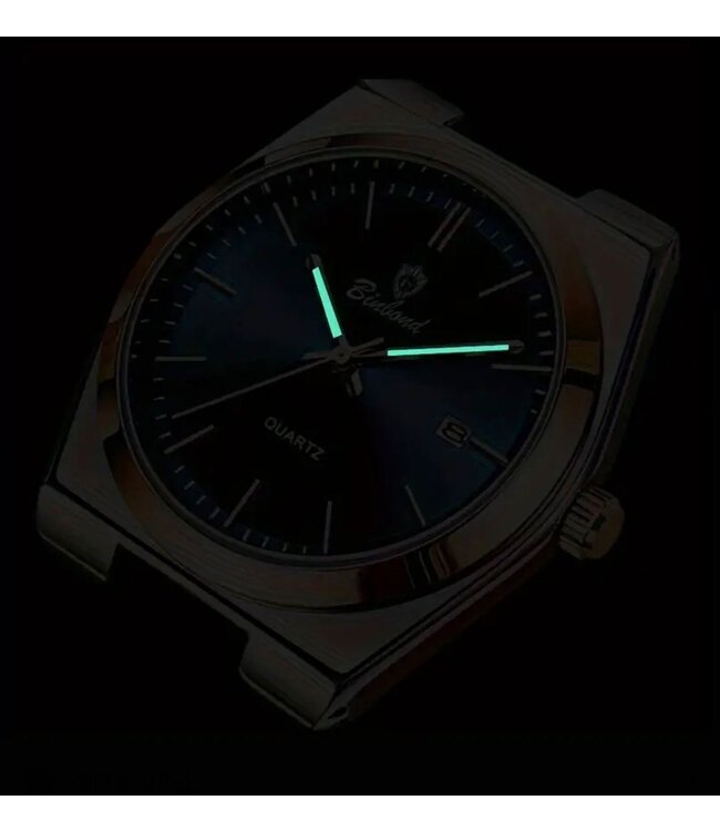 Binbond Luxe  Herenhorloge   Rosé  Blauw