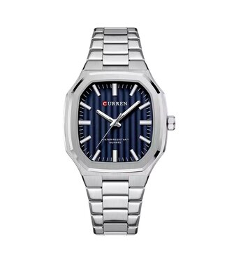 Curren Luxe Herenhorloges Zilver (Blauw/Zwart/Goud)