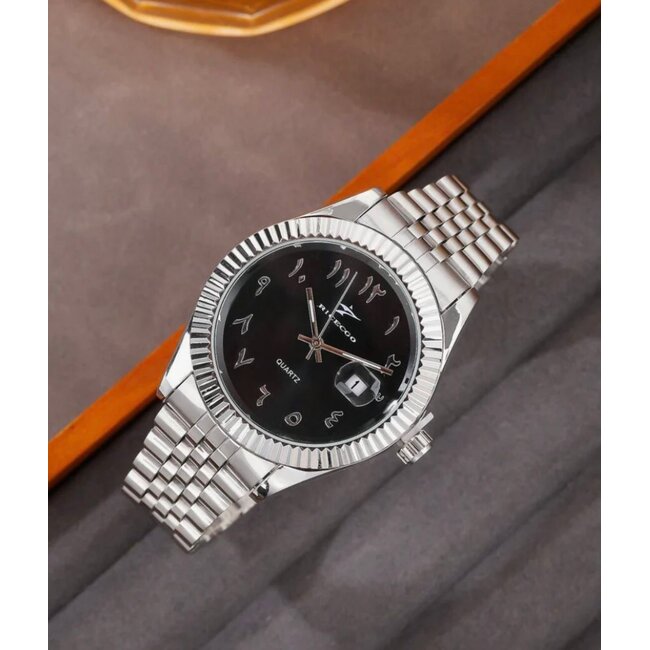 Ricecgo Armand – herenhorloge met stalen band en klassiek design