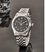 Ricecgo Luxe Herenhorloge Zilver  Zwart