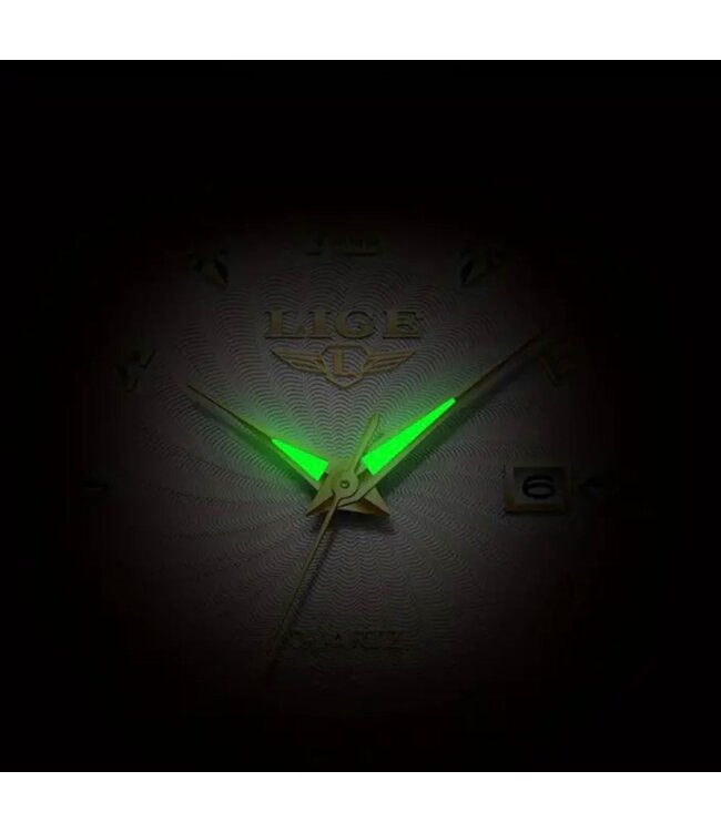 Lige Luxe Herenhorloge         Rosé  Zwart