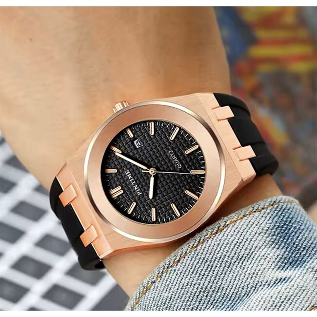 Pintime Luxe Herenhorloge Rosé