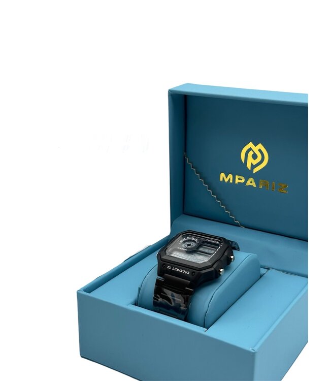 Panars Luxe  Herenhorloge Zwart