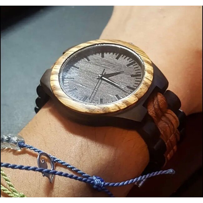 Houten Horloge Luxe Houten Herenhorloge