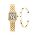 Grealy Dameshorloge met armband Goud met Daimonds