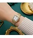 Grealy Dameshorloge met armband Goud met Daimonds