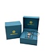 Grealy Dameshorloge met armband Zilver met Daimonds