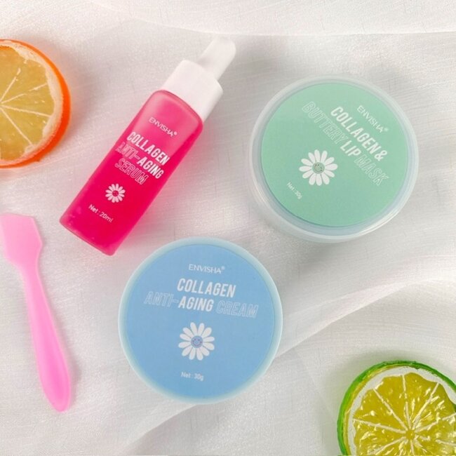 Envisha Collagen Set - 3 in 1 Anti Aging 1+1 GRATIS