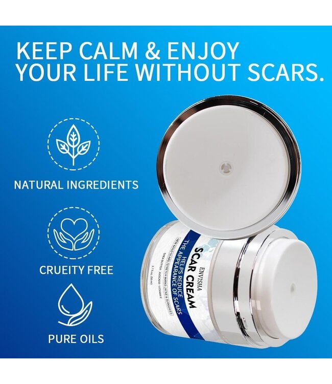Envisha Scar Cream - LittekenCrème voor  Acne en Operaties