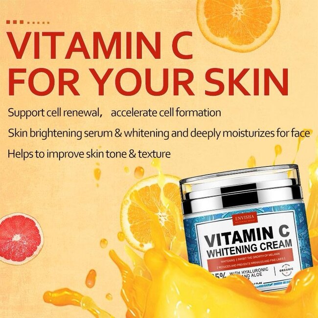 Envisha Vitamine C - Whitening Cream 1+1 GRATIS