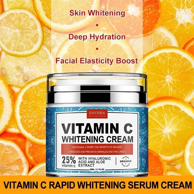Envisha Vitamine C - Whitening Cream 1+1 GRATIS