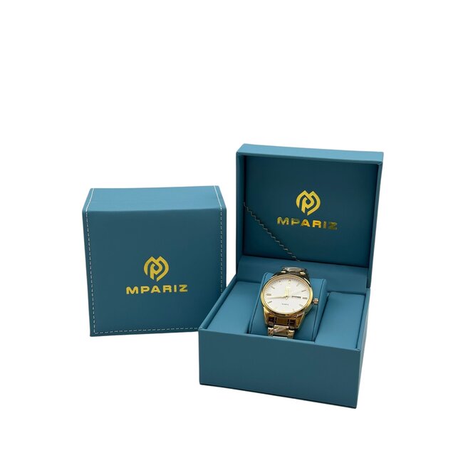 Olevs Luxe Herenhorloge     Goud