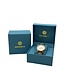 Olevs Luxe Herenhorloge     Goud  - Gratis Armband bij elke bestelling (twv €29,95)