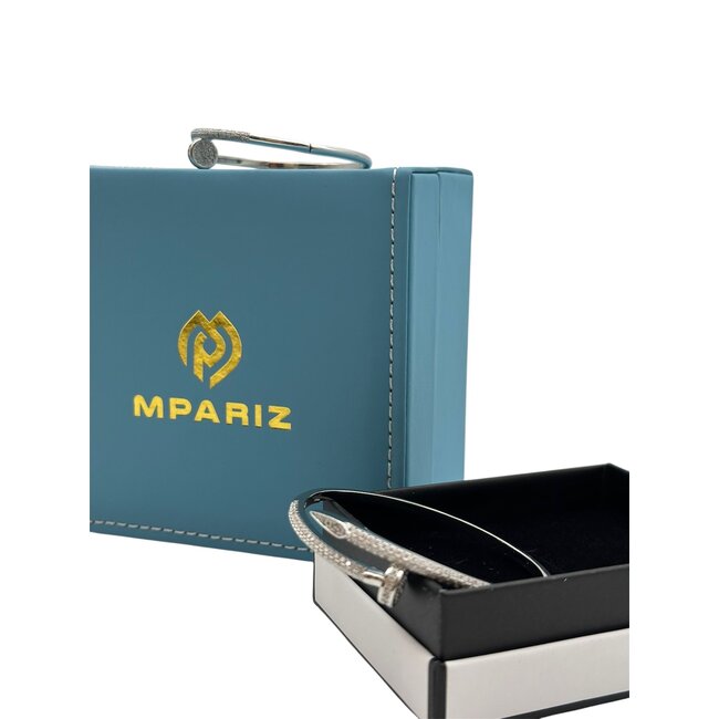 Mpariz Luxe Armbanden met Diamonds - RVS