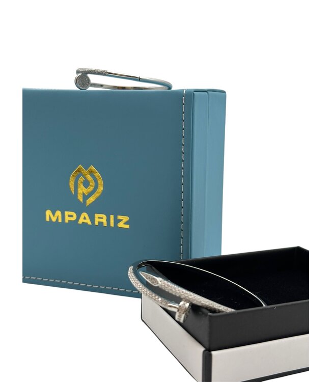 Mpariz Luxe Armbanden met Diamonds - RVS