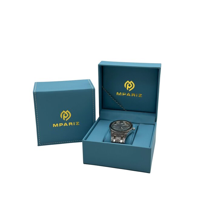 Mpariz Luxe Herenhorloge Zilver