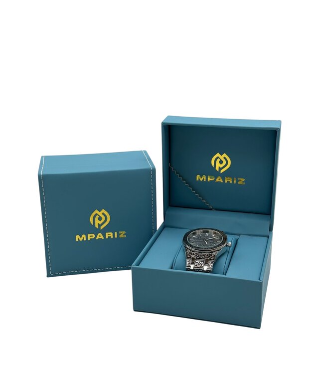 Mpariz Luxe Herenhorloge Zilver