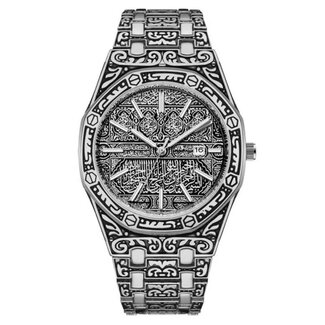 Mpariz Luxe Herenhorloge Zilver