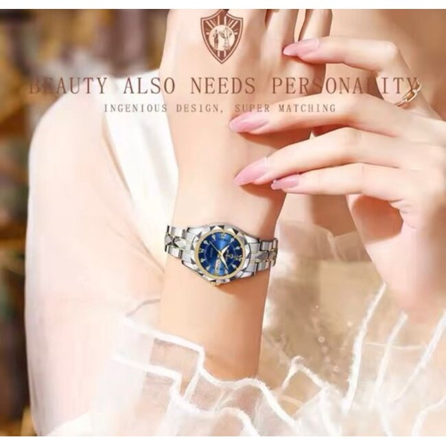 binbond Cassiane – dameshorloge met stalen band en elegant design