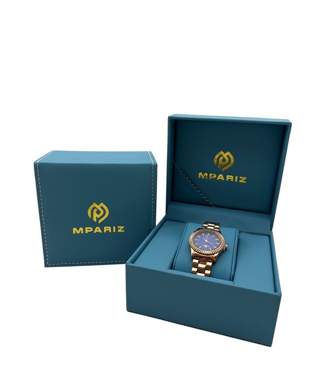 Grealy Dameshorloge Rosé en Blauw