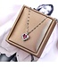 Mpariz Luxe Kristallen Ketting - Oceaan Hart Hanger