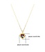 Mpariz Luxe Kristallen Ketting - Oceaan Hart Hanger