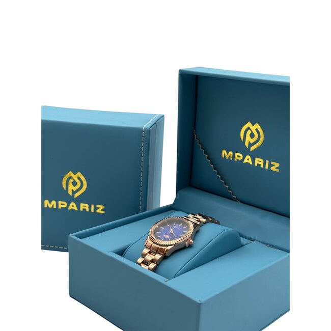 Grealy Dameshorloge Rosé en Blauw