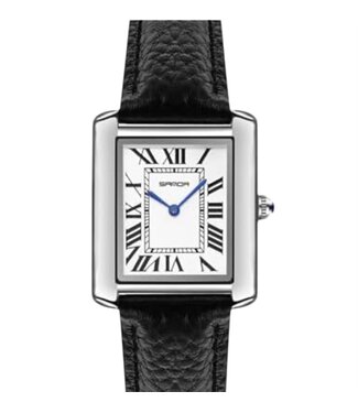 Mpariz Luxe Herenhorloge Zilver wit