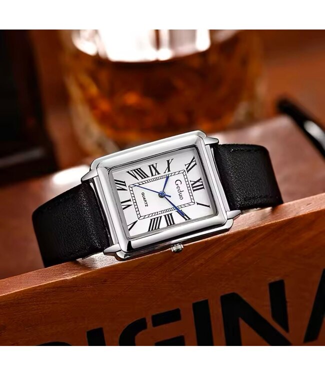 Mpariz Luxe Herenhorloge Zilver &  Wit