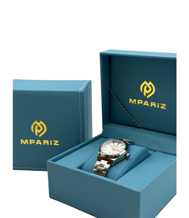 Curren Luxe Dameshorloge   Zilver  Wit