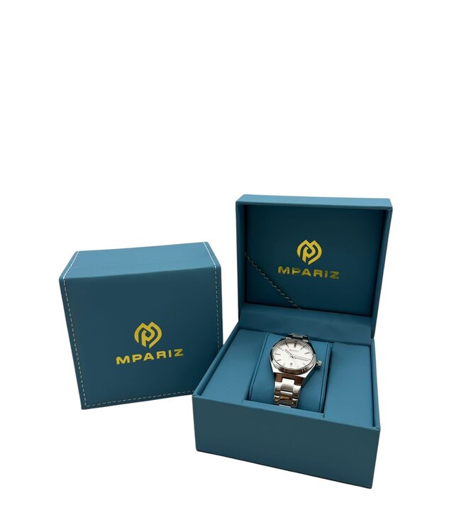 Curren Luxe Dameshorloge   Zilver  Wit