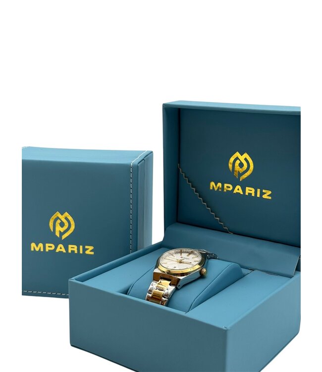 Curren Luxe Dameshorloge  Goud  Wit