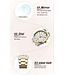 Curren Luxe Dameshorloge  Goud  Wit