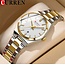 Curren Luxe Dameshorloge  Goud  Wit