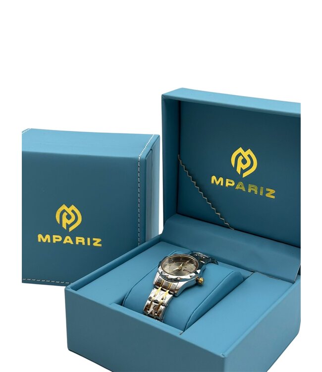 Binbond Luxe Dameshorloge Zilver  Grijs