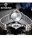 Binbond Luxe Dameshorloge Zilver  Grijs