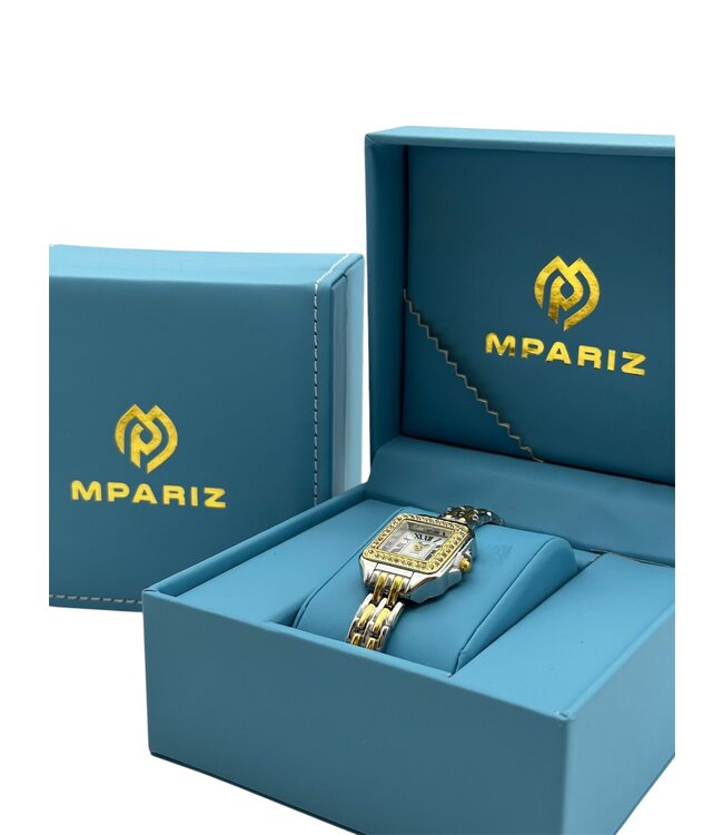 Ruili Dameshorloge Zilver, Goud en Wit