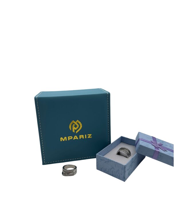 Mpariz luxe Dames Ring - 925 Sterling Met Zirkonia