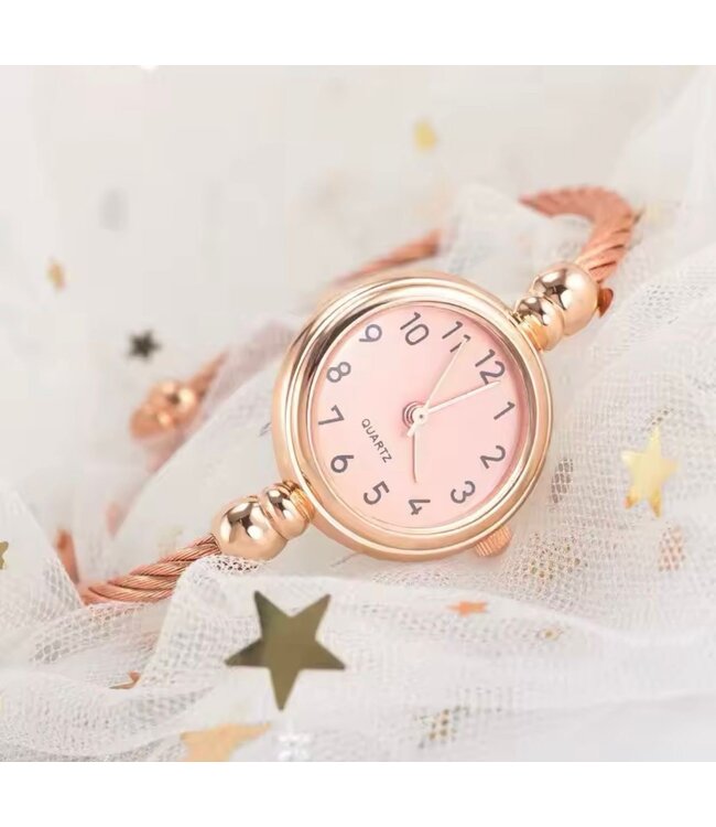 Mpariz Luxe Dameshorloges - Armband RVS