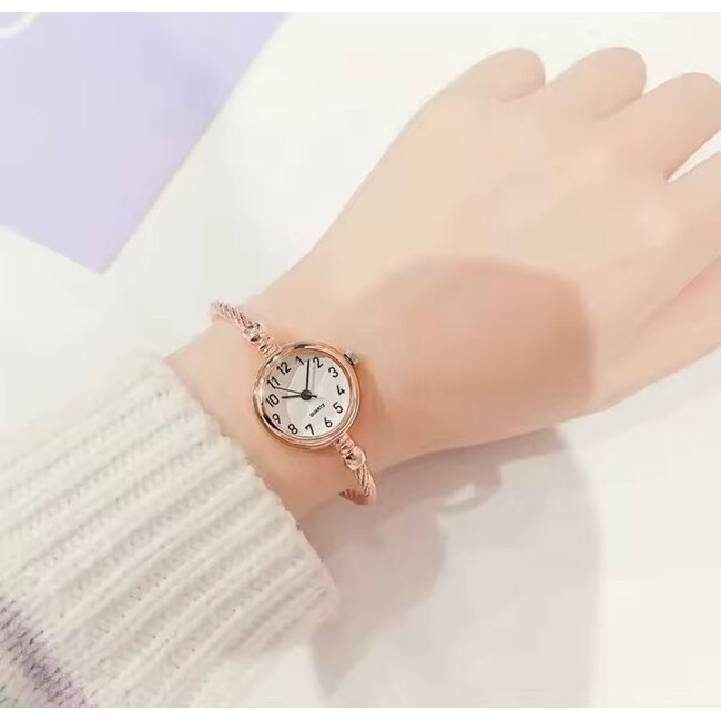 Mpariz Luxe Dameshorloges - Armband RVS