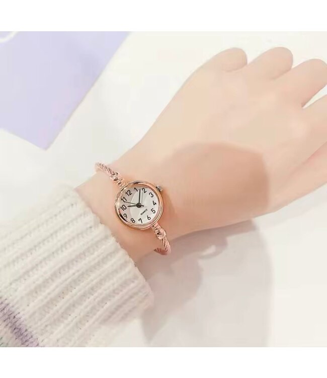 Mpariz Luxe Dameshorloges - Armband RVS