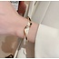 Mpariz Luxe Manchet Damesarmband - Met Faux Parel inlay