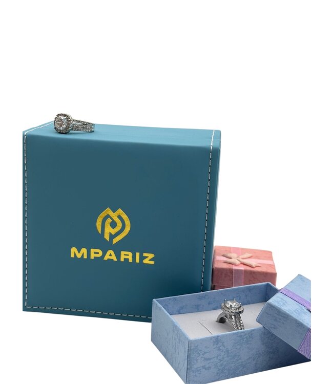 Mpariz luxe Dames Ring - Met Zirkonia