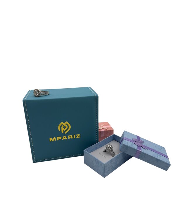 Mpariz luxe Dames Ring - Met Zirkonia